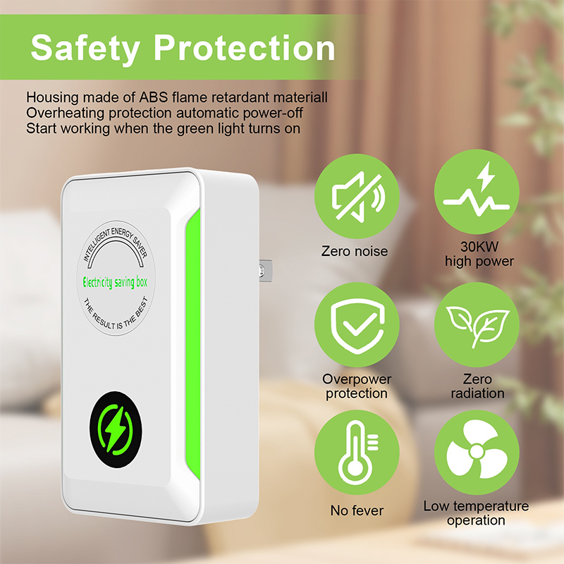 Smart Home Package - Elektrische energiebesparing Smart Power Saver Draagbare