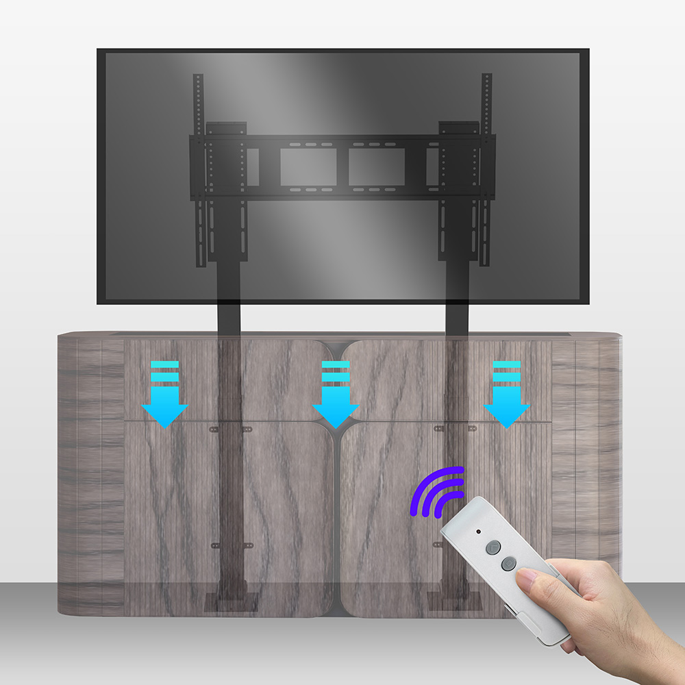 Smart Home Living - Gemotoriseerd mechanisme automatisch systeem woonkamer elektrische