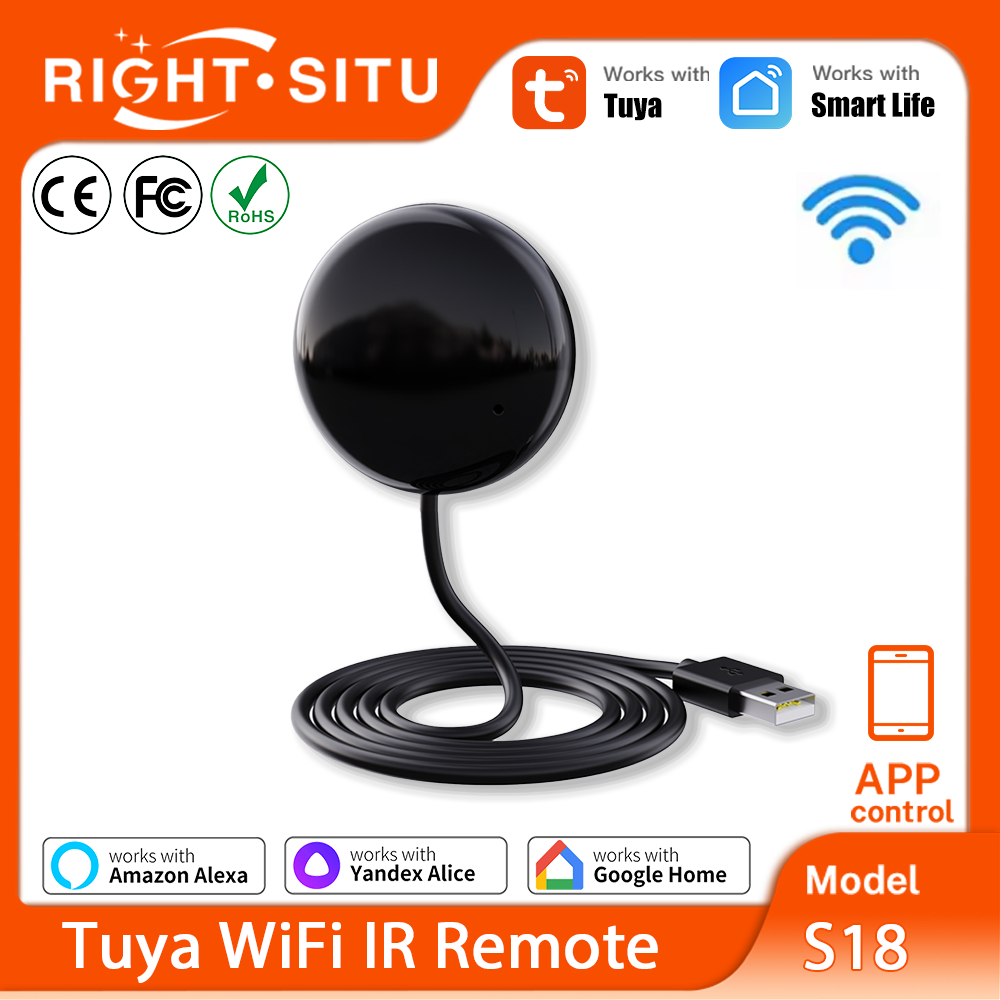Smart Home Proxmox - Tuya WiFi IR-afstandsbediening voor slimme huisautomatisering