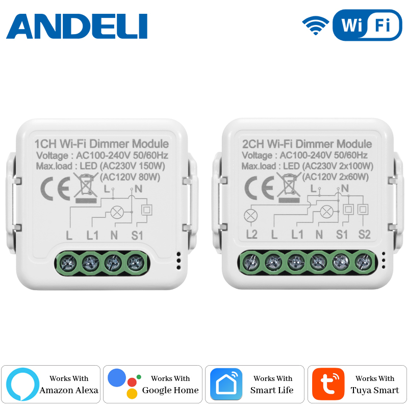 Smart Home Proxmox - DIY Wifi Smart Dimmer Switch Module