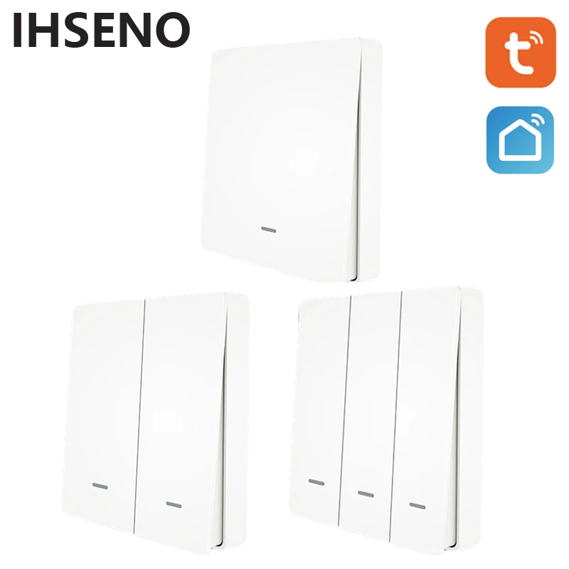 Smart Home Z Wave - Ihseno Tuya Zigbee Smart Scene Switch