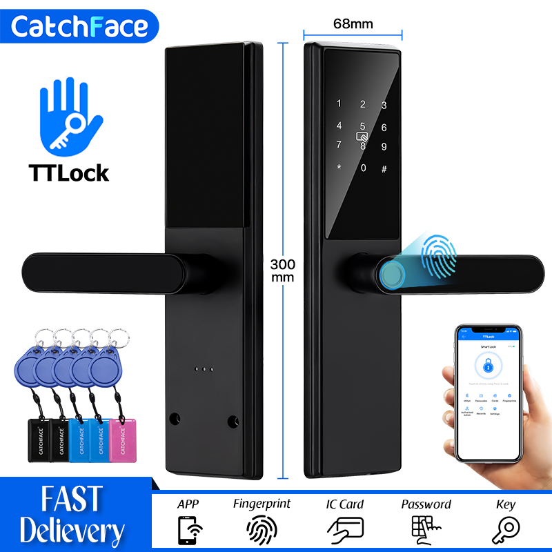 Smart Home Technology - Bluetooth Vingerafdruk Deurslot TTLock App Code