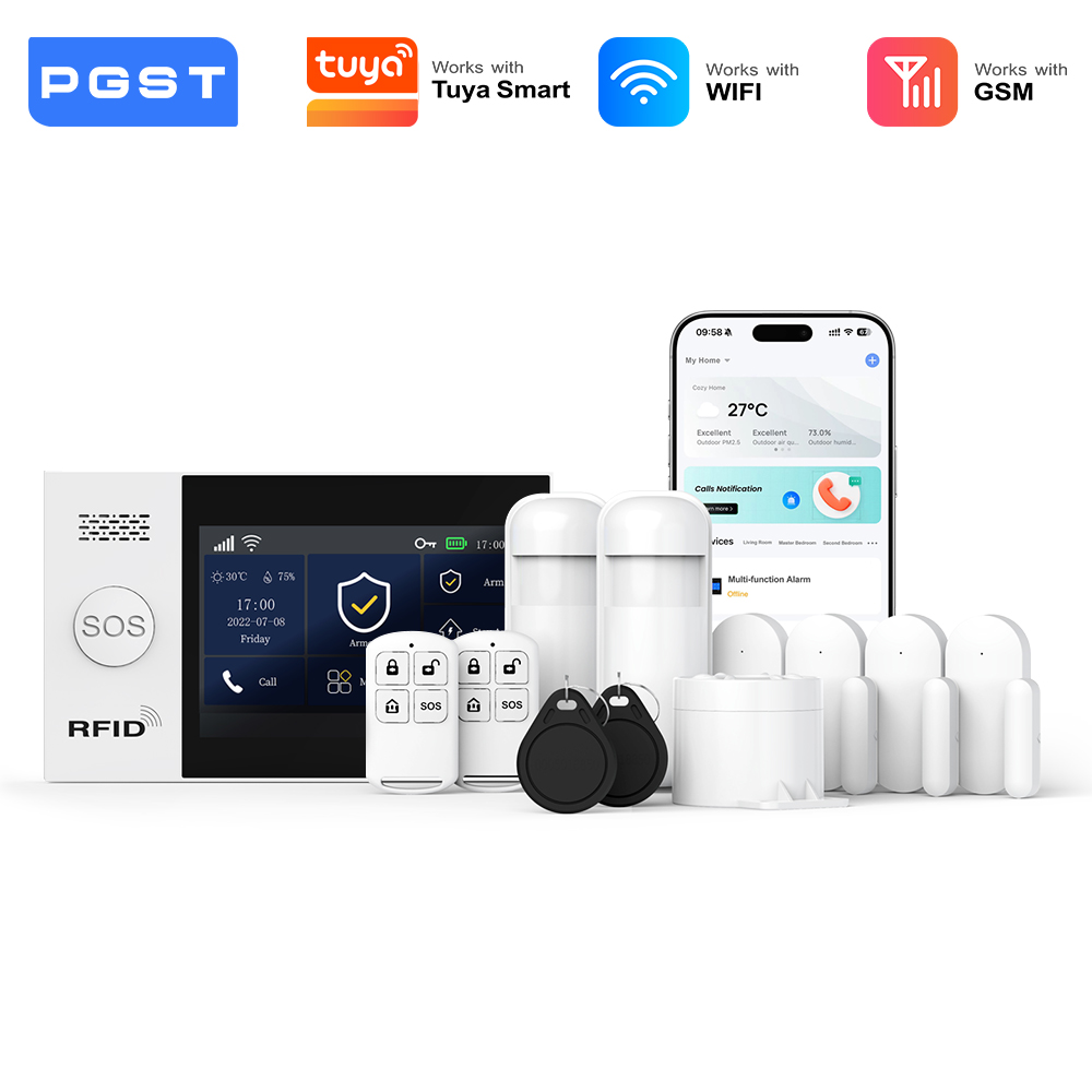 Smart Home Package - PGST slim inbraakalarm pakket WiFi 2G