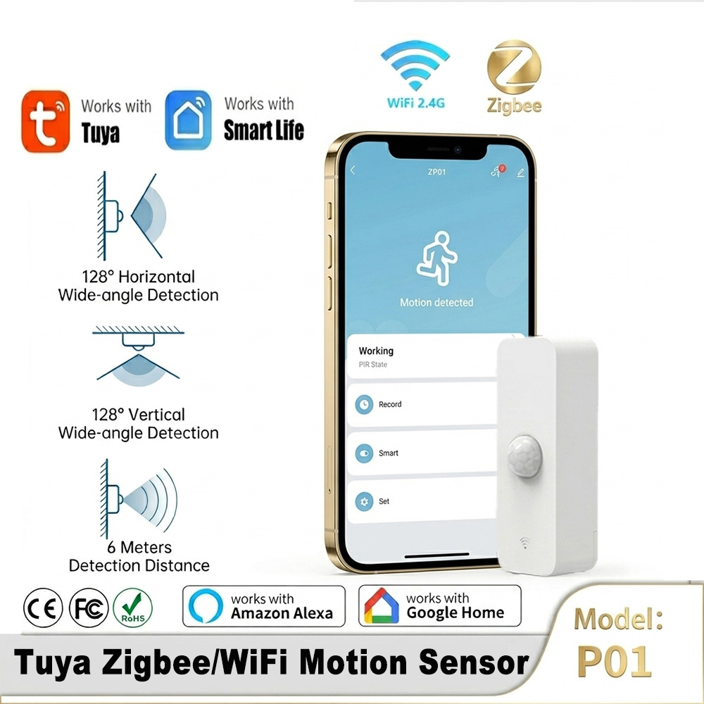 Smart Home Proxmox - Slimme PIR-bewegingssensor WiFi Zigbee bewegingsmelder voor
