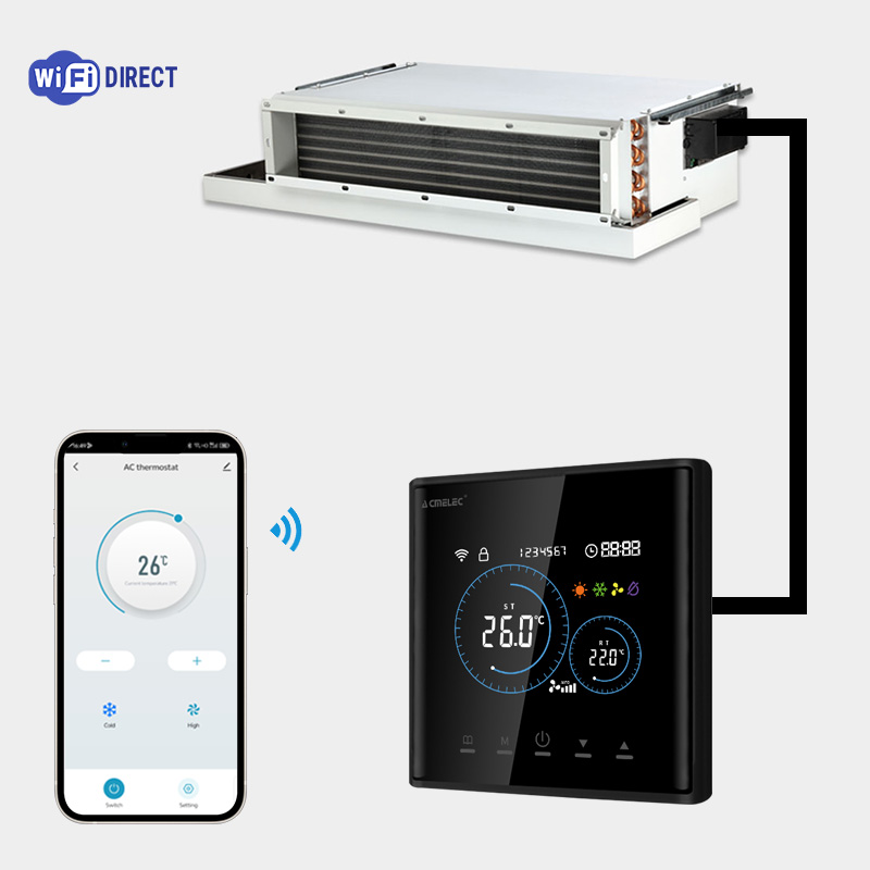 Smart Home Package - Slimme Fan Coil Thermostaat HVAC WiFi