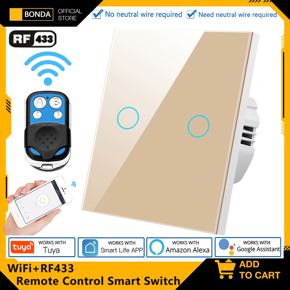 Smart Home Proxmox - Tuya EU WiFi + RF433 Slimme