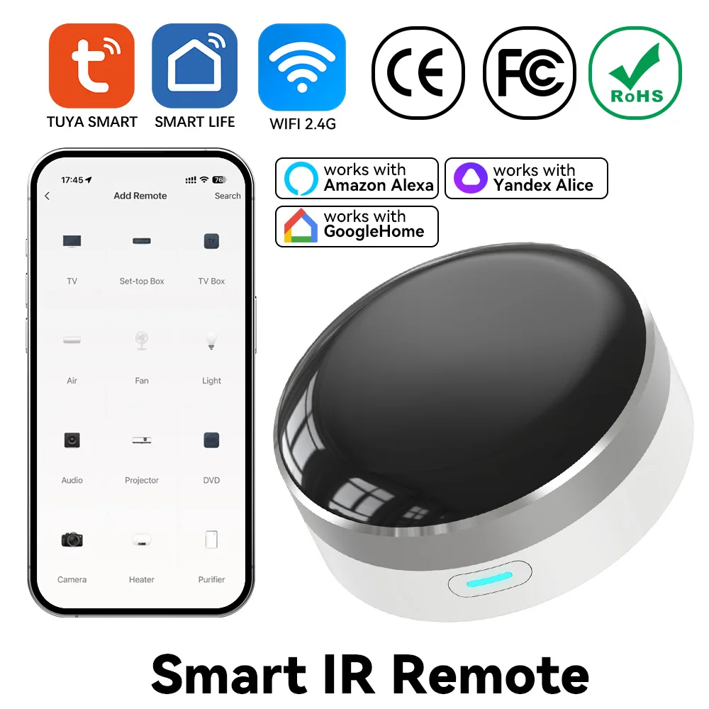 Smart Home Hub Matter - YFK WiFi Smart IR Blaster Universele
