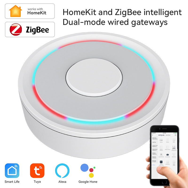 Smart Home Hub Matter - Tuya ZigBee Smart Gateway Homekit Bekabelde