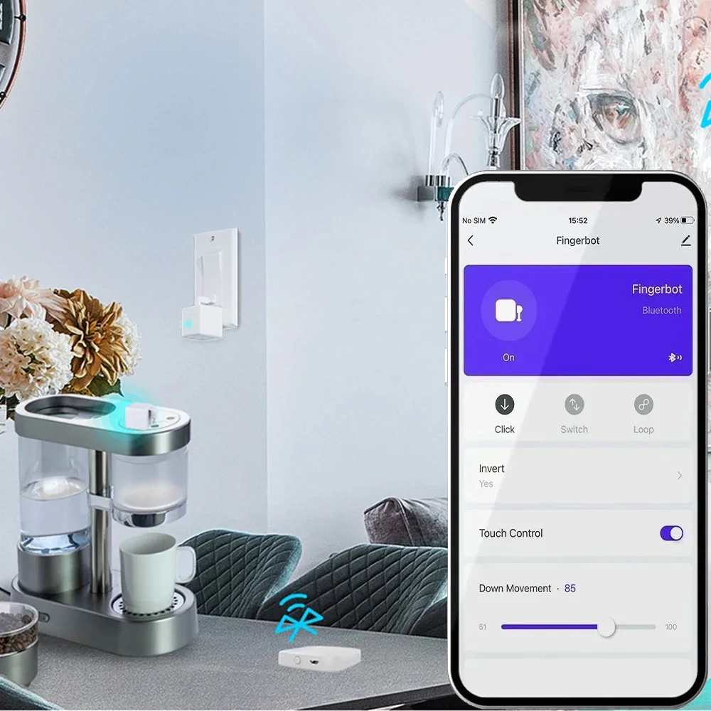 Smart ZigBee Fingerbot Draadlo - Smart Home Z Wave recensie en prijs