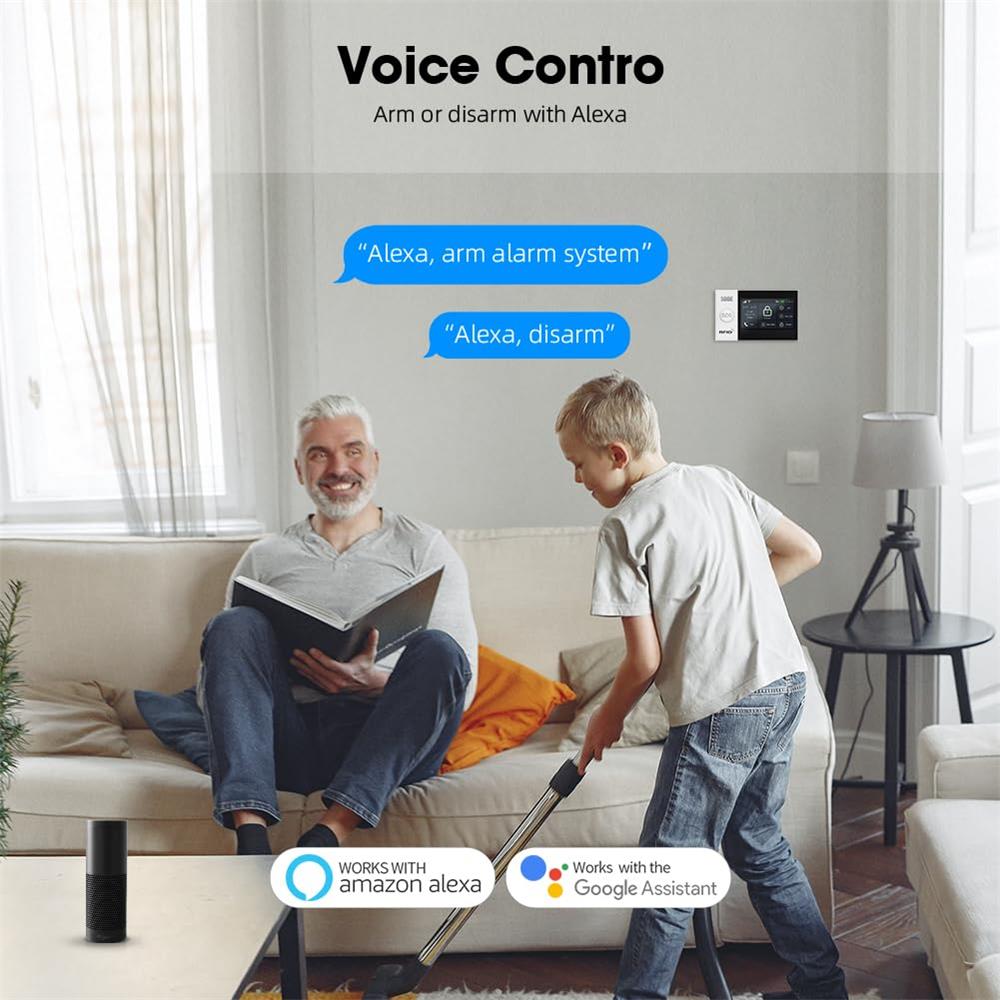 2.4G WIFI Smart GSM Alarmsyste - Smart Home Package recensie en prijs