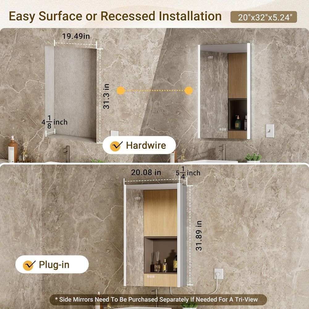 20x32 Verlichte medicijnkastsp - Smart Home Living recensie en prijs