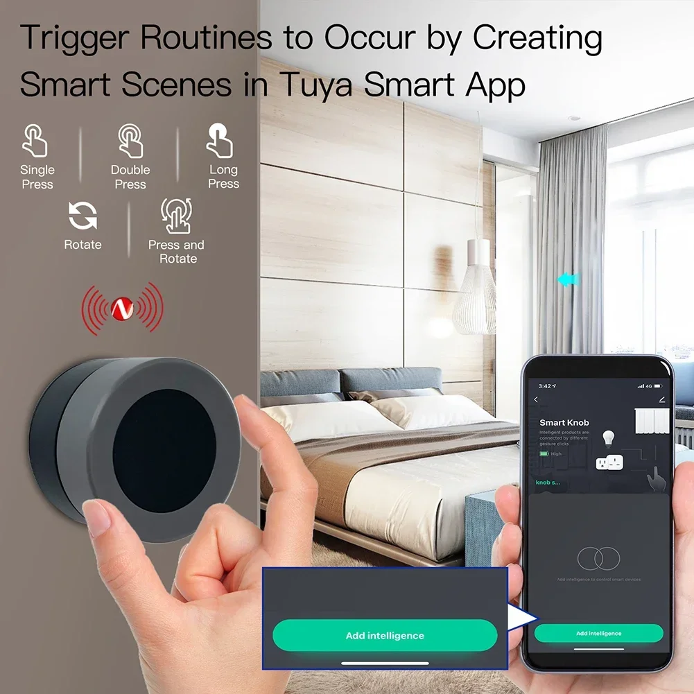 MOES Tuya ZigBee Smart Knob Sw - Smart Home Z Wave recensie en prijs