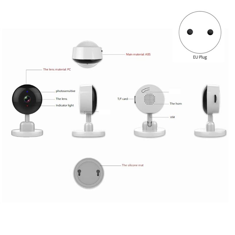 Essentiële wifi-camera voor bi - Security Ip Camera recensie en prijs