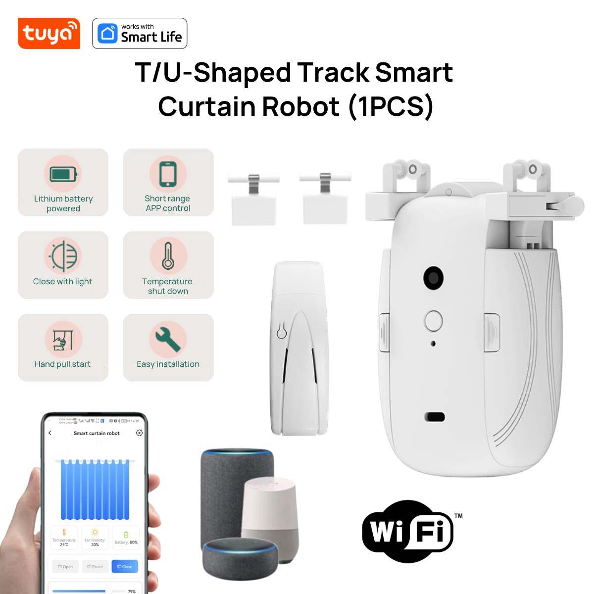 Tuya Smart WiFi-gordijnrobot ( - Smart Home Living recensie en prijs
