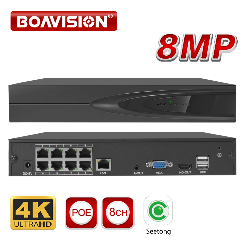 Super 8mp h.265 poe nvr ai sma - Security Ip Camera recensie en prijs