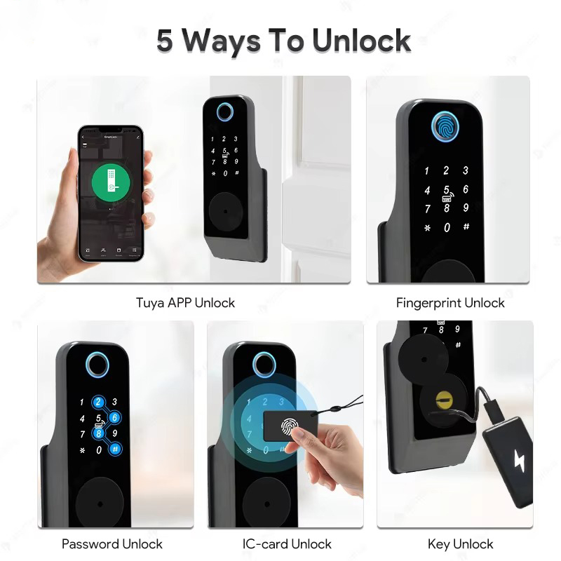 Waterdicht vingerafdrukslot Tu - Smart Home Technology recensie en prijs
