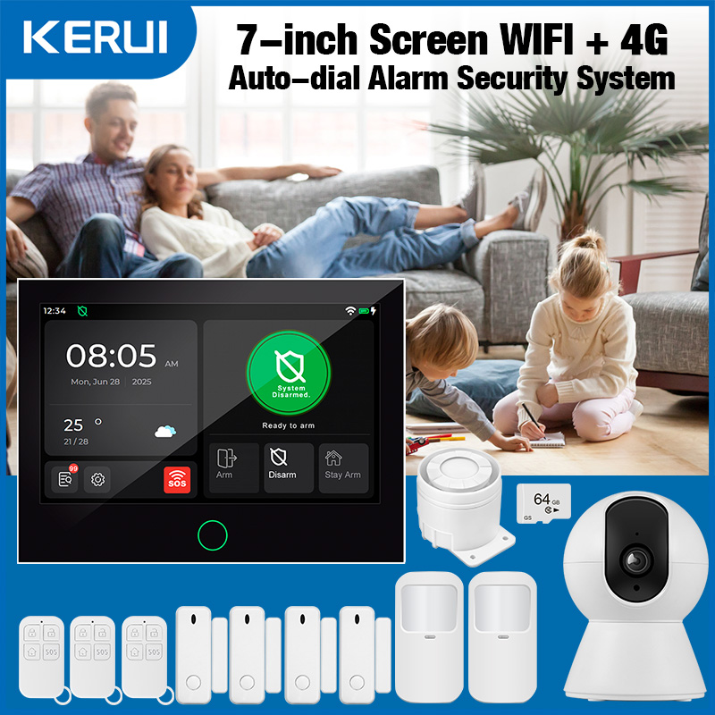 KERUI NIEUW 4G + WiFi draadloo - Smart Home Package recensie en prijs