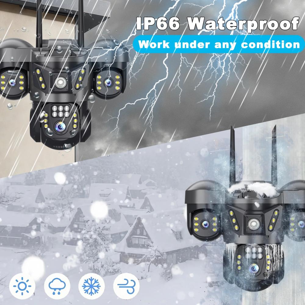 15MP 8K WIFI IP-camera met dri - Smart Home Kamera Outdoor recensie en prijs