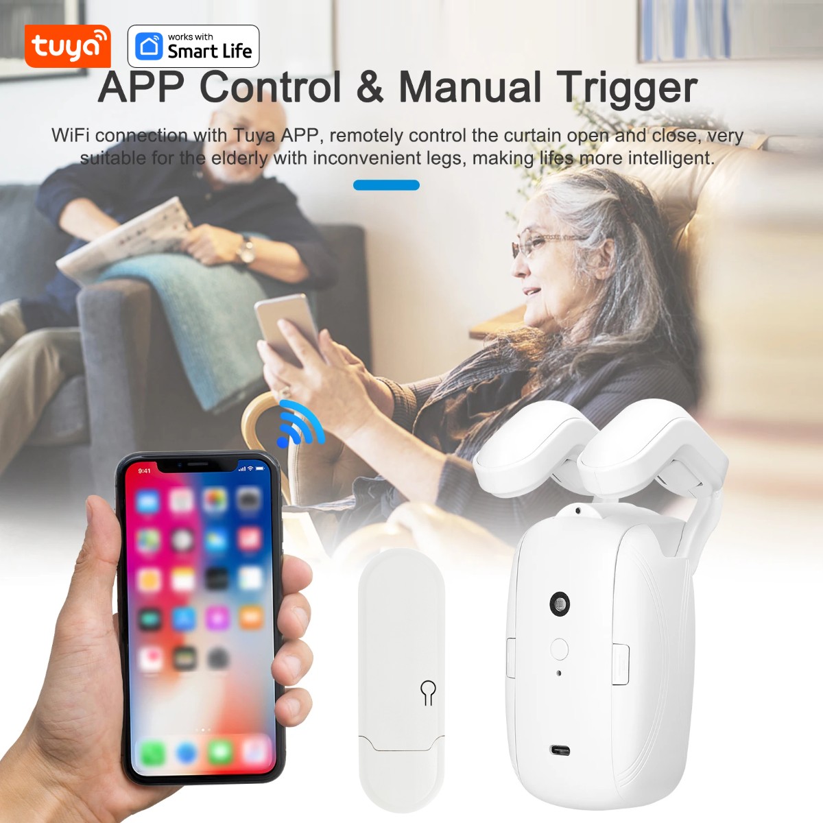 1/2 stuks Tuya Smart WiFi gord - Smart Home Living recensie en prijs