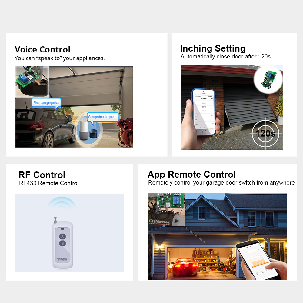 Zigbee WiFi Smart Garage Door  - Smart Home Z Wave recensie en prijs