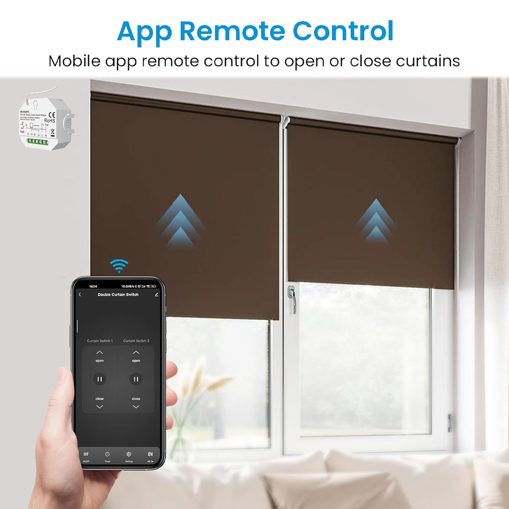 Slimme gordijnschakelaar voor  - Curtain Motor recensie en prijs