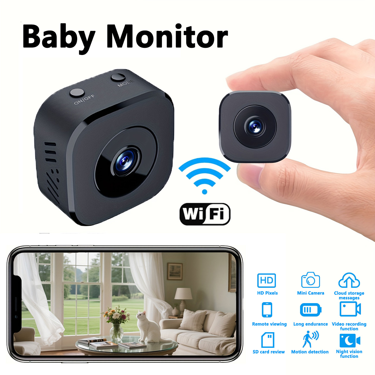 1080P HD Mini WiFi Camera Indo - Security Ip Camera recensie en prijs