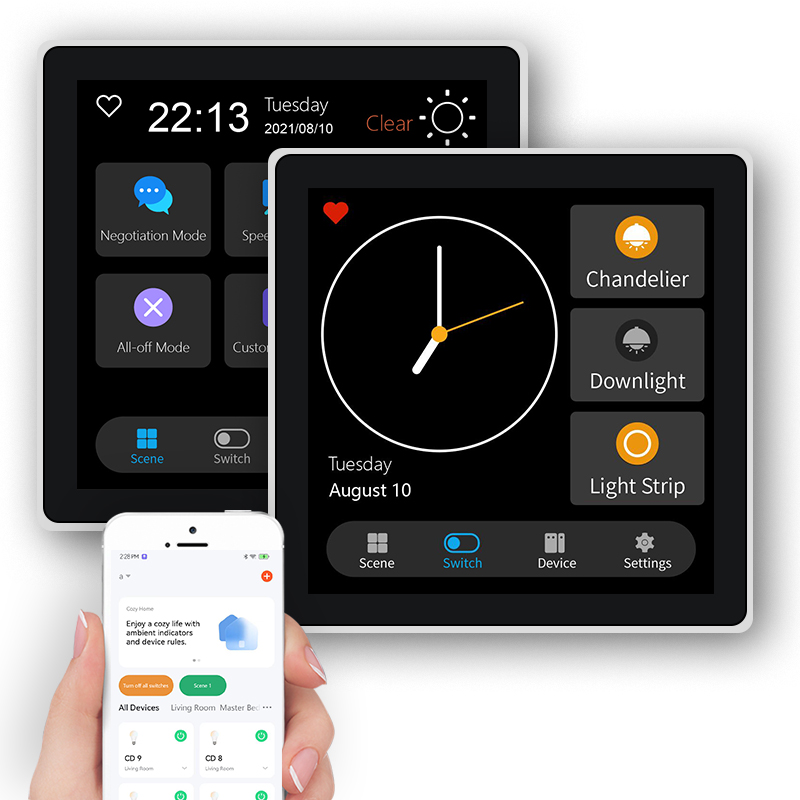 FUERS 4-inch touchscreen Multi - Smart Home Z Wave recensie en prijs