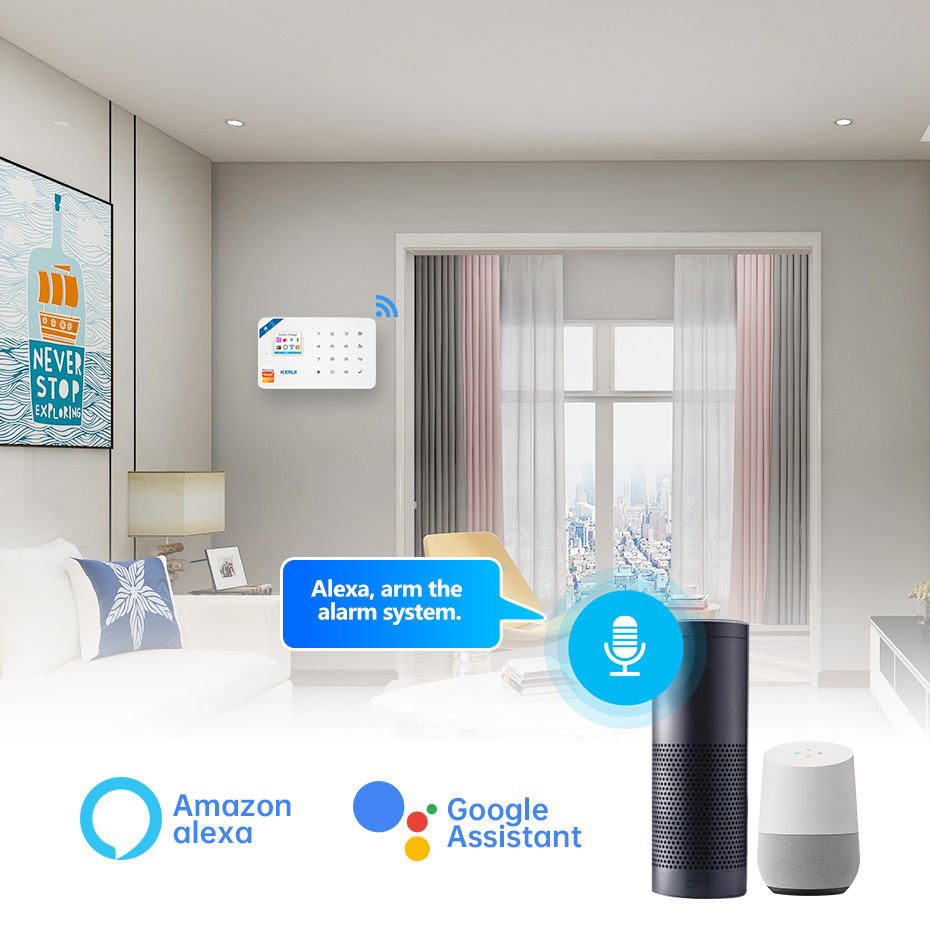 KERUI Alarmsysteem Kit W184 4G - Smart Home Package recensie en prijs