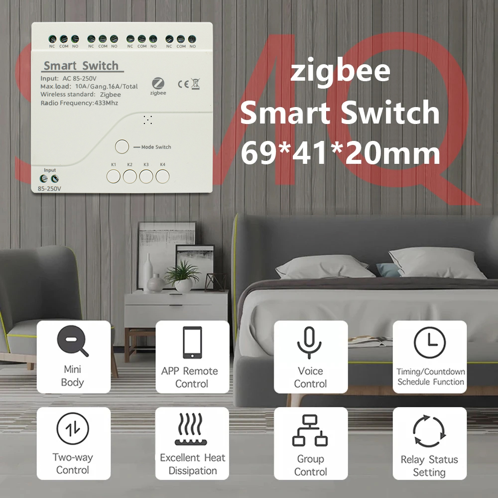 Zigbee Smart Switch Wifi Relai - Smart Home Z Wave recensie en prijs