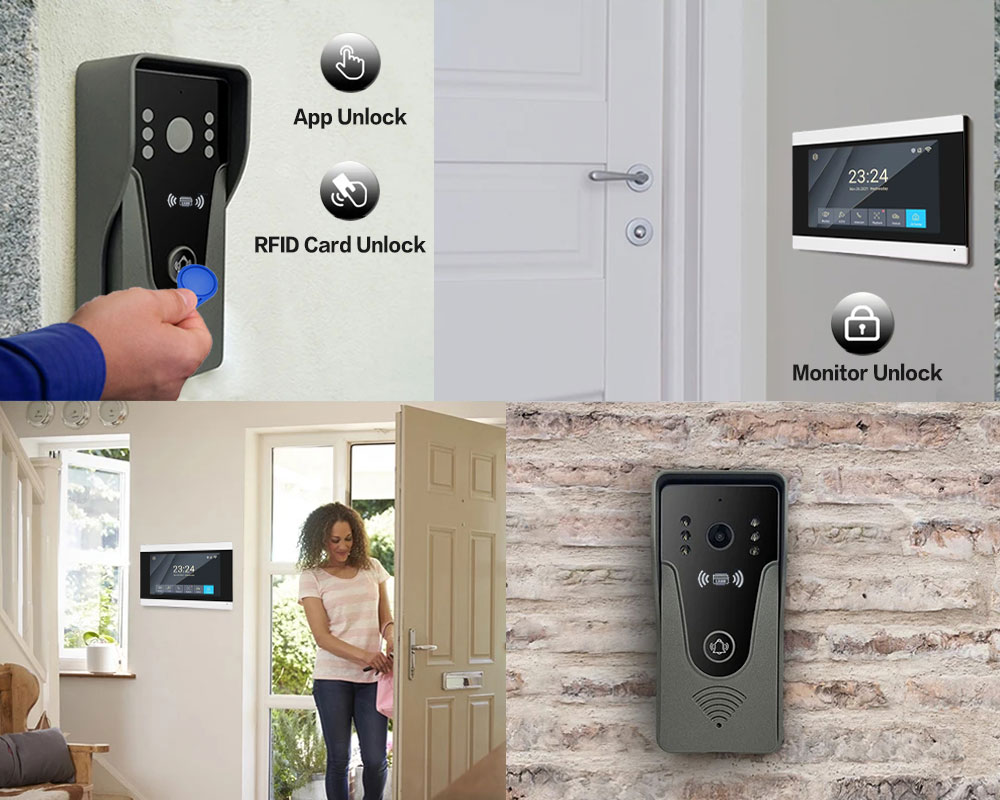 Tuya 1080P 7 inch kleurenaanra - Smart Home Video Doorphone Ezviz recensie en prijs