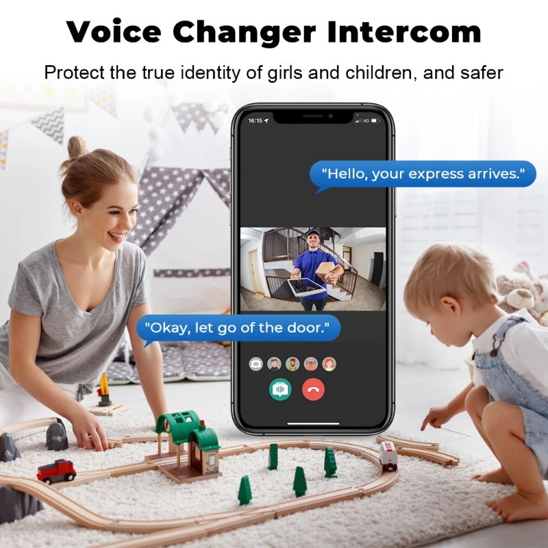 Slimme wifi-deurbel met HD-cam - Smart Home Video Doorbell Enhanced Security With Smart Doorbell recensie en prijs