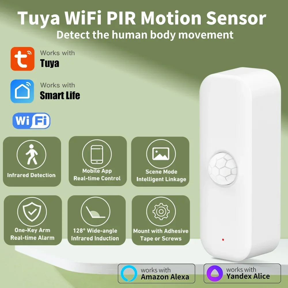 Tuya WiFI Bewegingssensor PIR  - Smart Home Proxmox recensie en prijs
