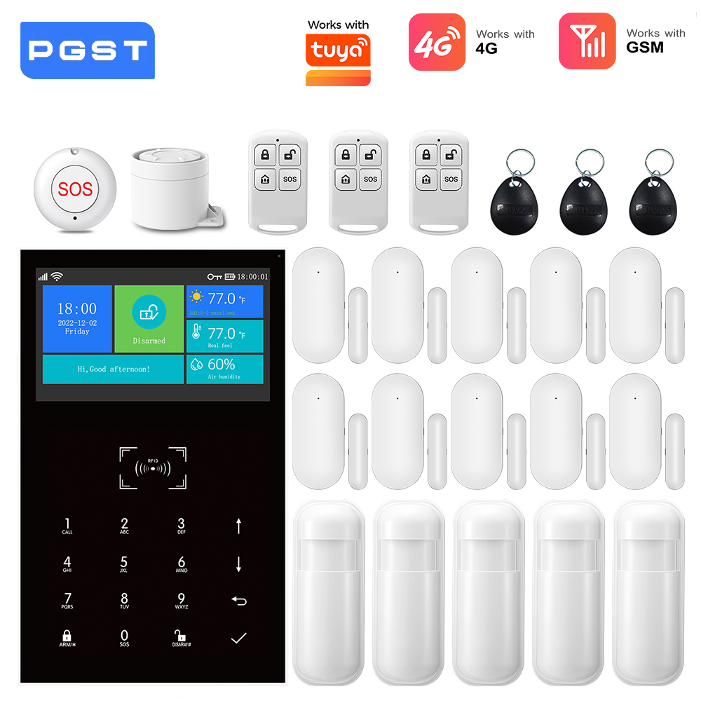 4G GSM WiFi Alarmsysteem werkt - Smart Home Package recensie en prijs