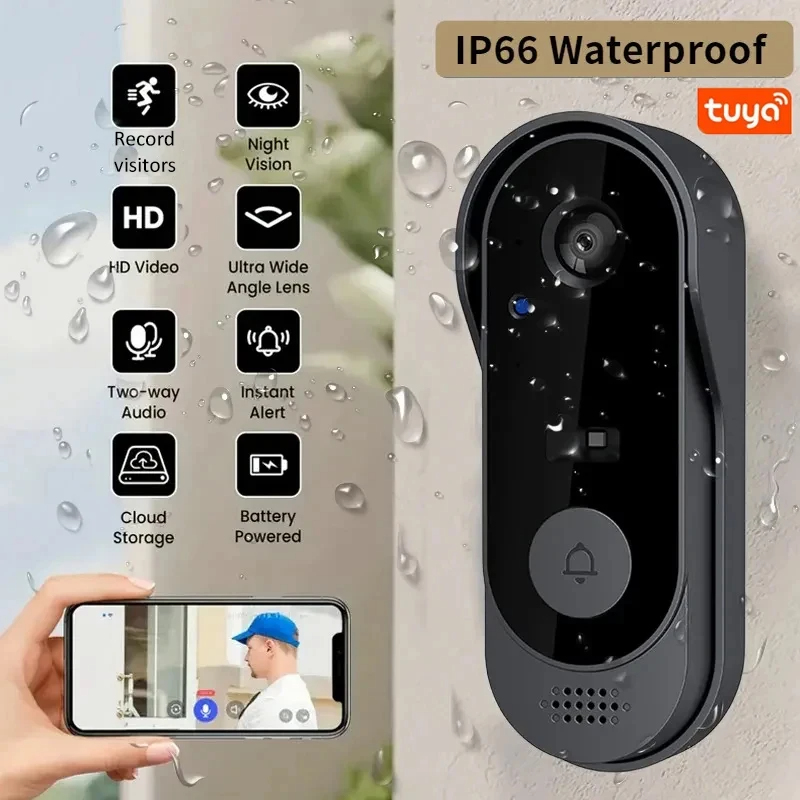 Tuya WiFi Home Smart Video Deu - Smart Home Video Doorbell Enhanced Security With Smart Doorbell recensie en prijs