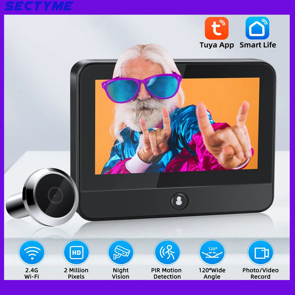 4.3 Inch Tuya Smart Home WiFi  - Smart Home Video Doorphone Ezviz recensie en prijs