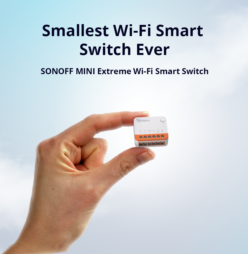 Sonoff Mini R4 Extreme Wifi Sm - Smart Home Proxmox recensie en prijs